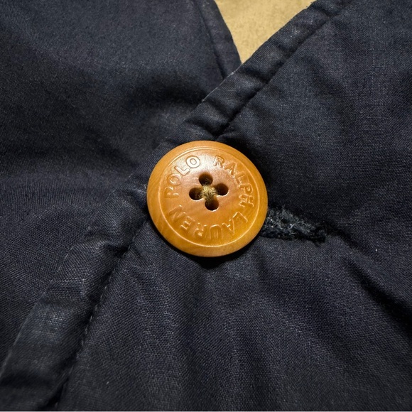 Vintage Polo Ralph Lauren Utility Hunting Goose Down Puffer Vest Mens Medium 80s - Picture 6 of 12